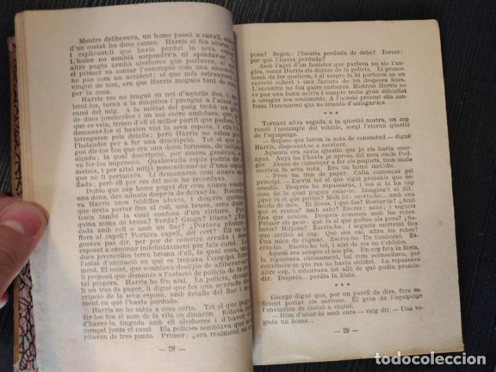 Libros antiguos: Tres anglesos sesbargeixen - Jerome K. Jerome - Foto 2