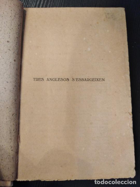 Libros antiguos: Tres anglesos sesbargeixen - Jerome K. Jerome - Foto 1