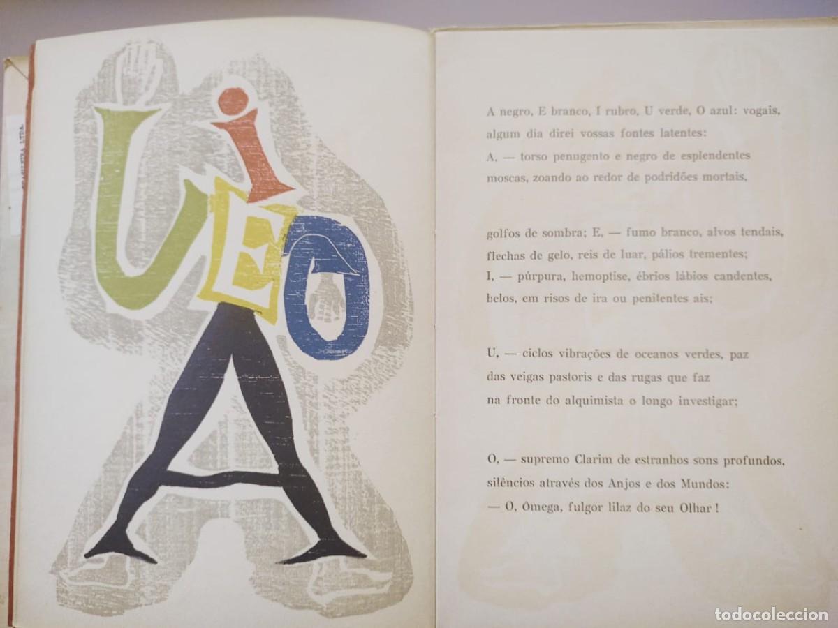Libros antiguos: Rimbaud - Vogais / Voyelles - Foto 3