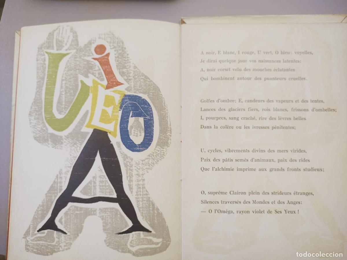 Libros antiguos: Rimbaud - Vogais / Voyelles - Foto 2
