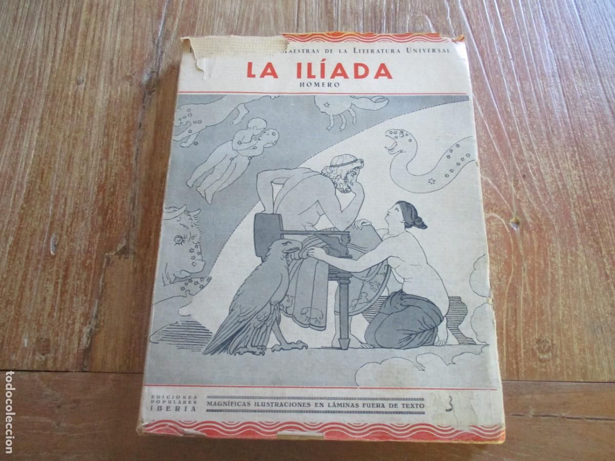 Libros antiguos: HOMERO La Il&iacute;ada W18406 - Foto 1