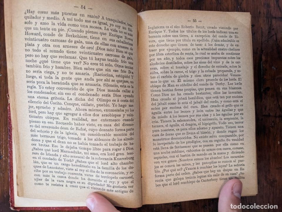 Libros antiguos: El hombre que r&iacute;e - V&iacute;ctor Hugo - Foto 2