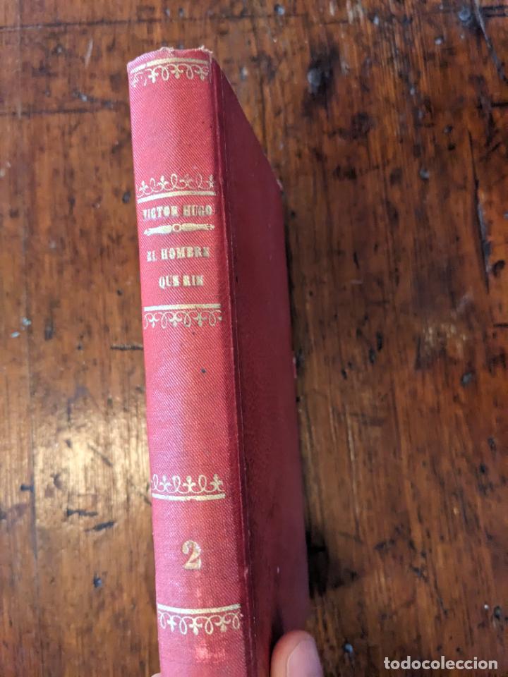 Libros antiguos: El hombre que r&iacute;e - V&iacute;ctor Hugo - Foto 3