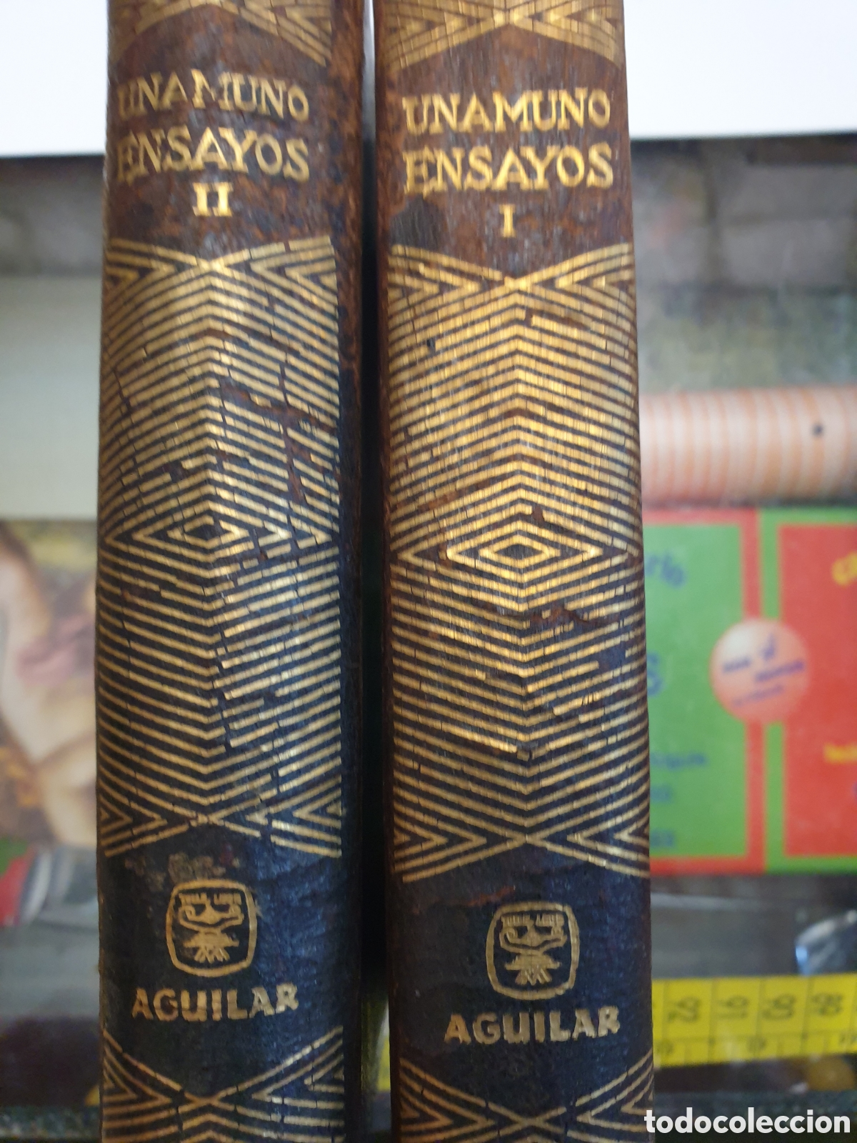 Libros antiguos: Unamuno ensayos tomo 1 y 2 - Foto 1