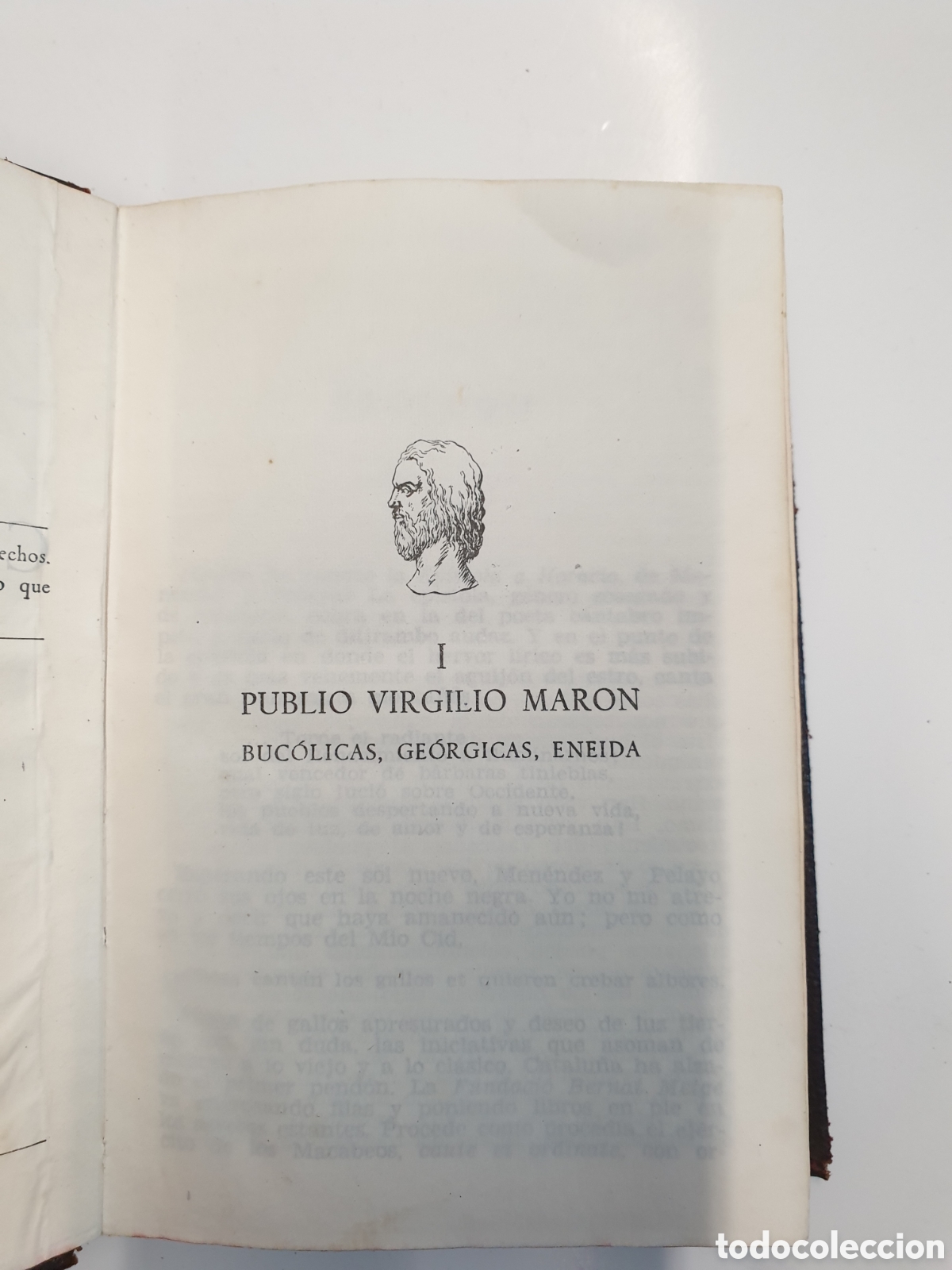 Libros antiguos: Virginia Horacio obras completas - Foto 2