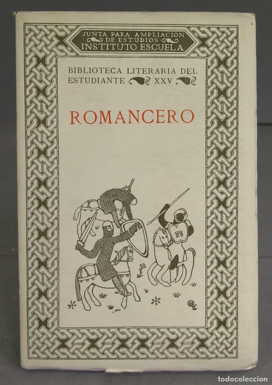 Libros antiguos: 1936. ROMANCERO. PIDAL - Foto 1