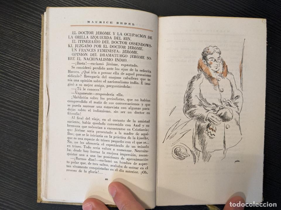 Libros antiguos: J&eacute;rome 60.&ordm; Latitud Norte - Maurice Bedel - Foto 2