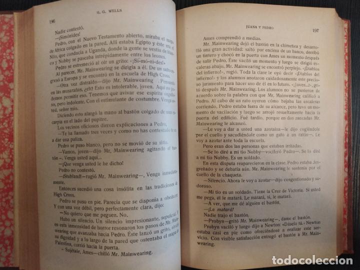 Libros antiguos: Juana y Pedro - H. G. Wells - Foto 2
