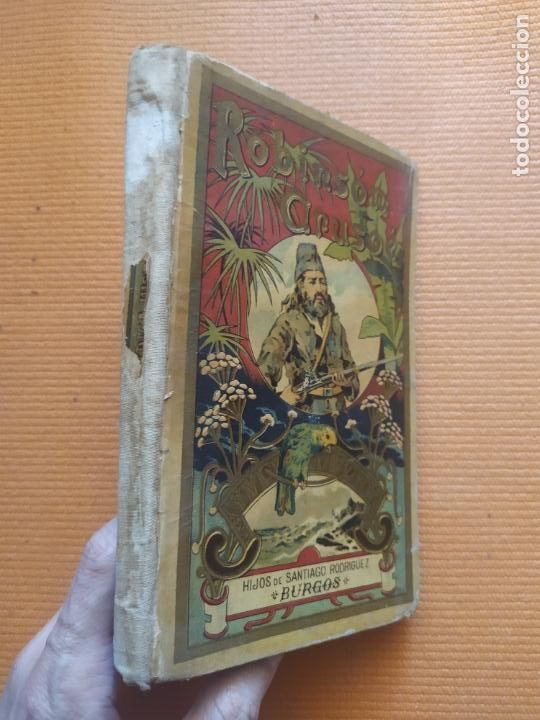 Libros antiguos: ROBINSON CRUSOE DANIEL DEFOE - Foto 1