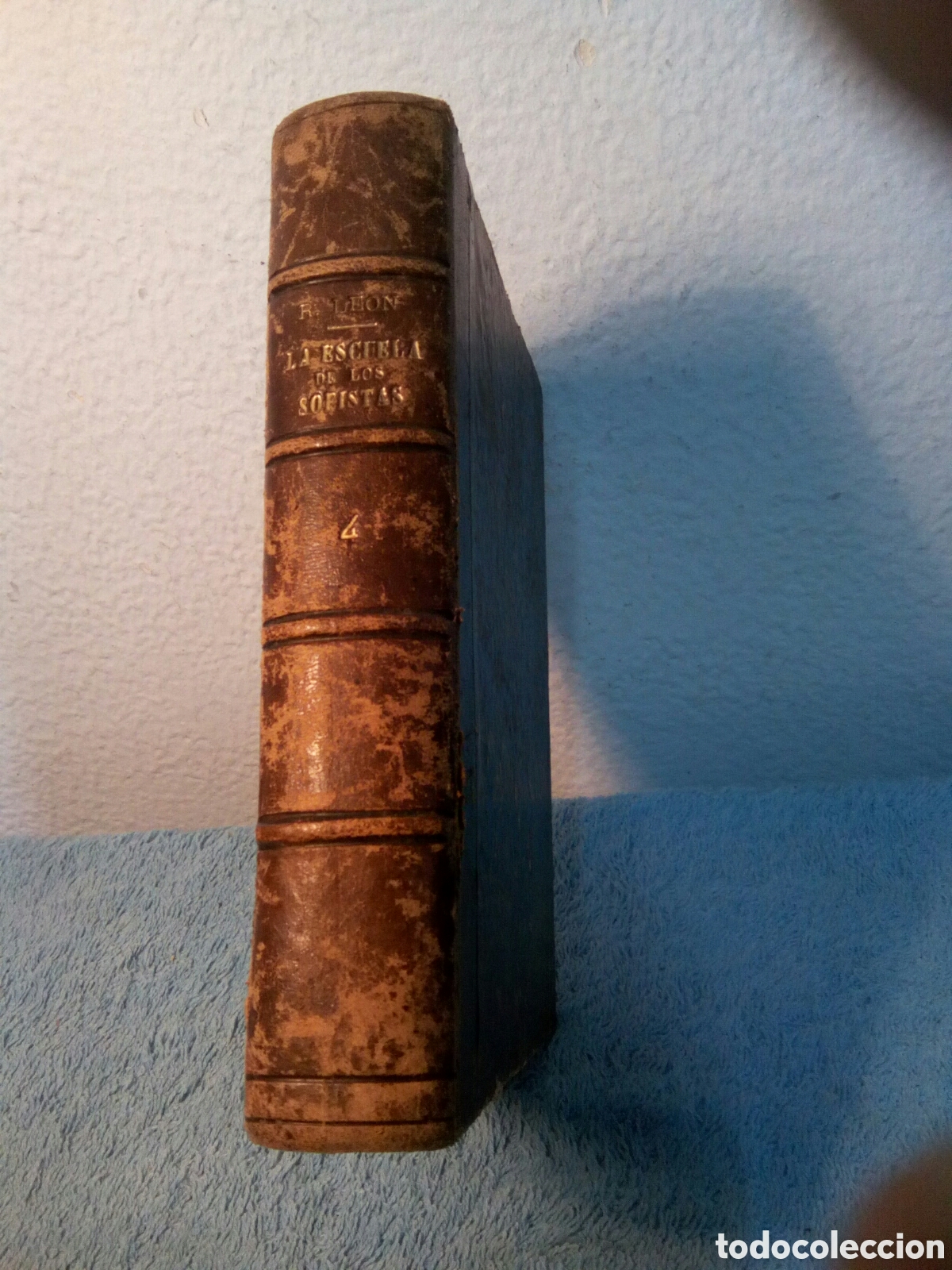 Libros antiguos: Escuela de los sofistas 1910 - Foto 6