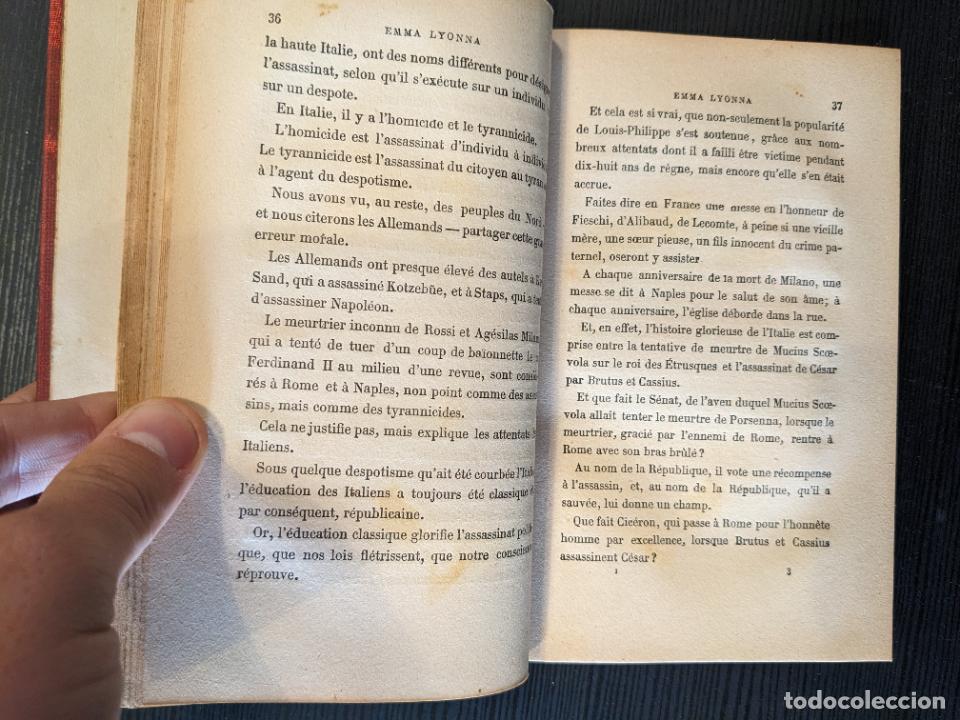 Libros antiguos: Emma Lyonna - Alexandre Dumas - Foto 2