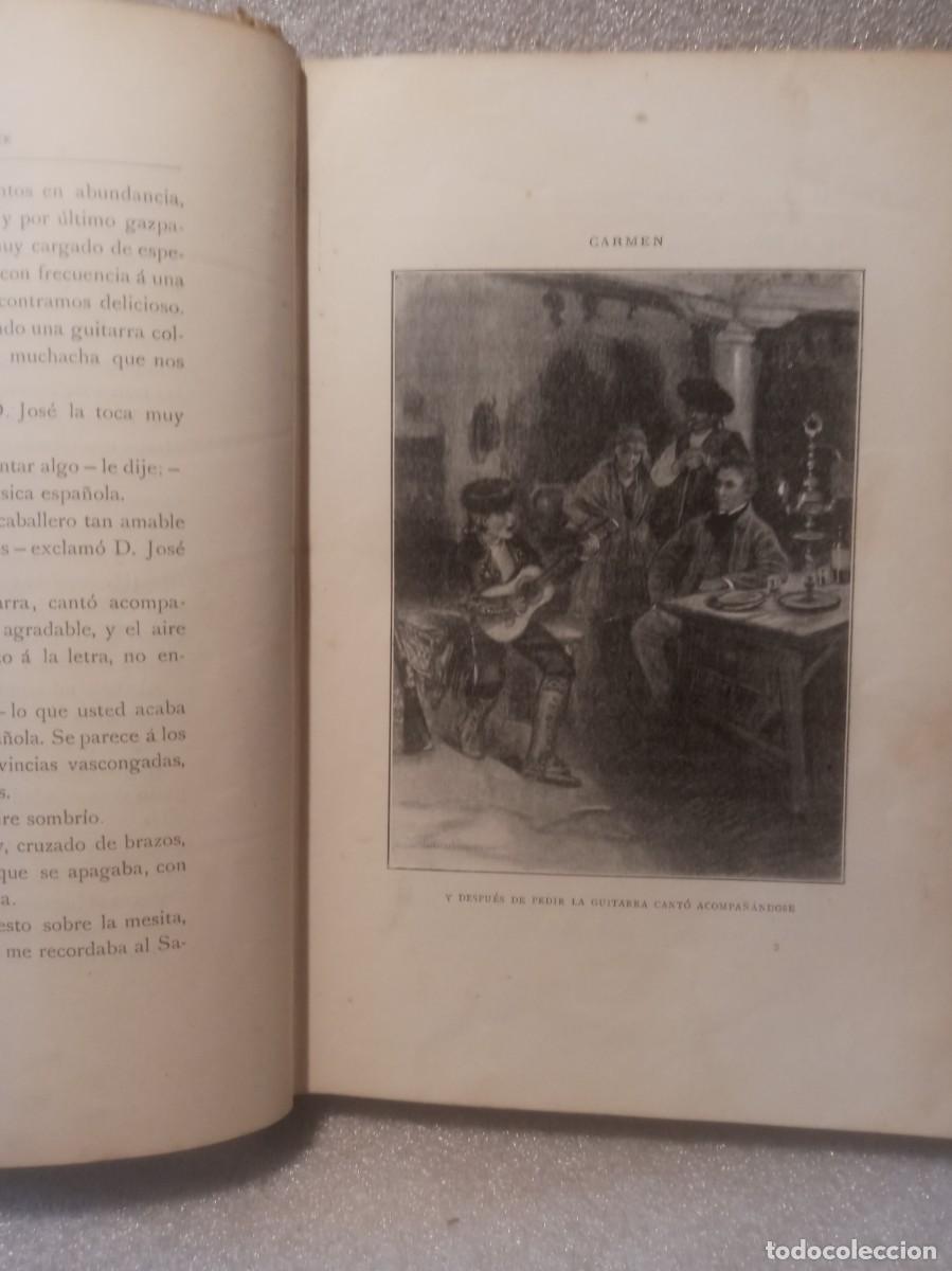 Libros antiguos: CARMEN - PROSPERO M&Eacute;RIM&Eacute;E. - Foto 4