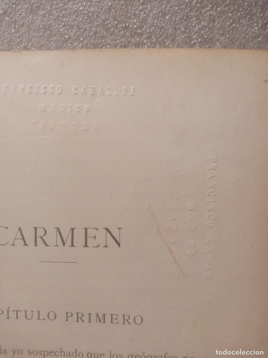 Libros antiguos: CARMEN - PROSPERO M&Eacute;RIM&Eacute;E. - Foto 6