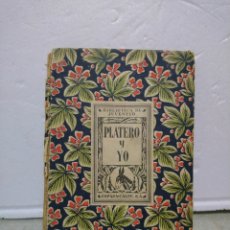 Libros antiguos: PLATERO Y YO. ELEGÍA ANDALUZA POR JUAN RAMÓN JIMÉNEZ. ILUSTRADOR FERNANDO MARCO. ESPASA-CALPE 1933
