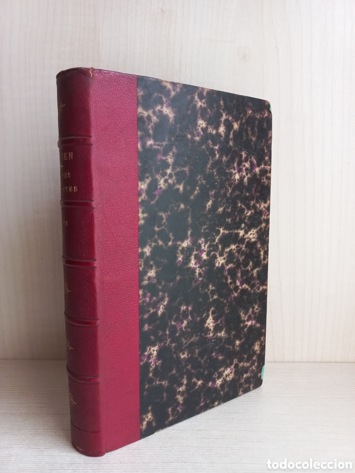 Libros antiguos: Oeuvres Completes 1. Lucien de Samosate. Librairie Hachette, 1874. Franc&eacute;s. - Foto 2