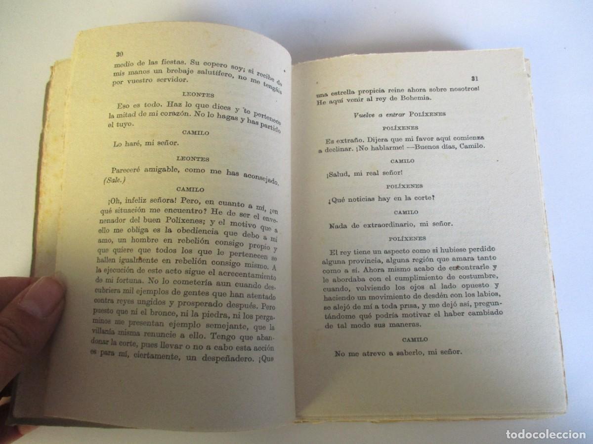 Libros antiguos: WILLIAM SHAKESPEARE El cuento de invierno W19247 - Foto 3
