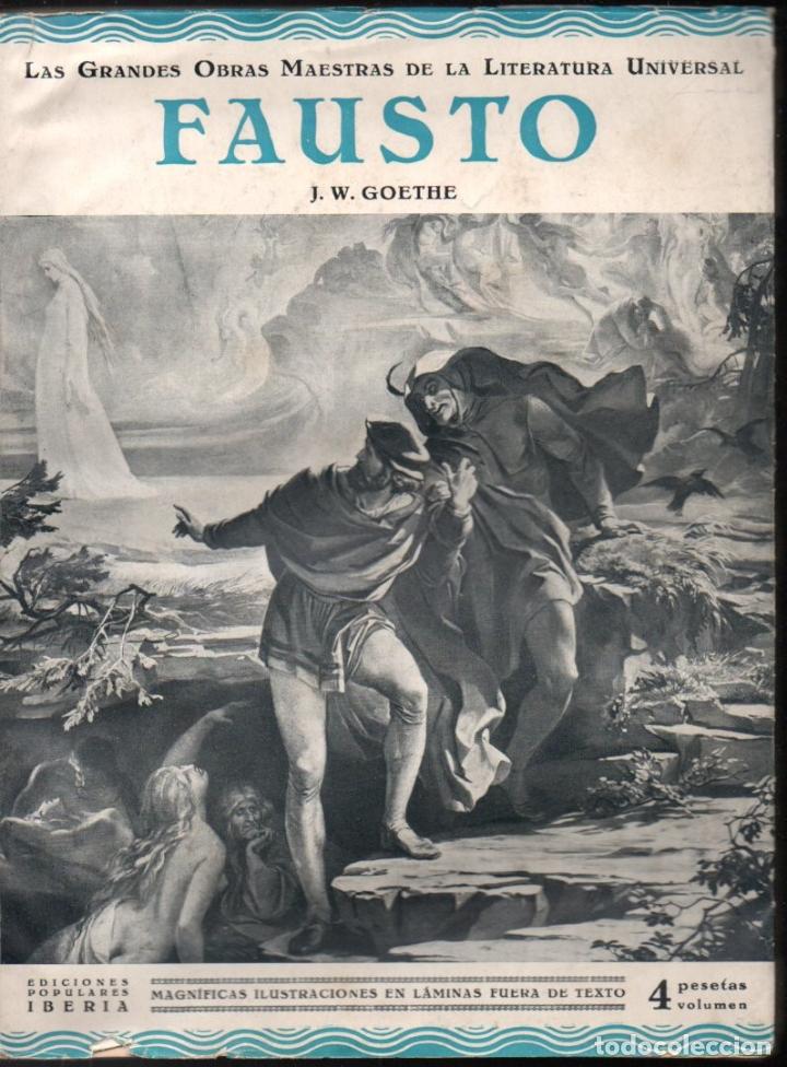 Libros antiguos: GOETHE : FAUSTO (IBERIA, 1932) - Foto 1