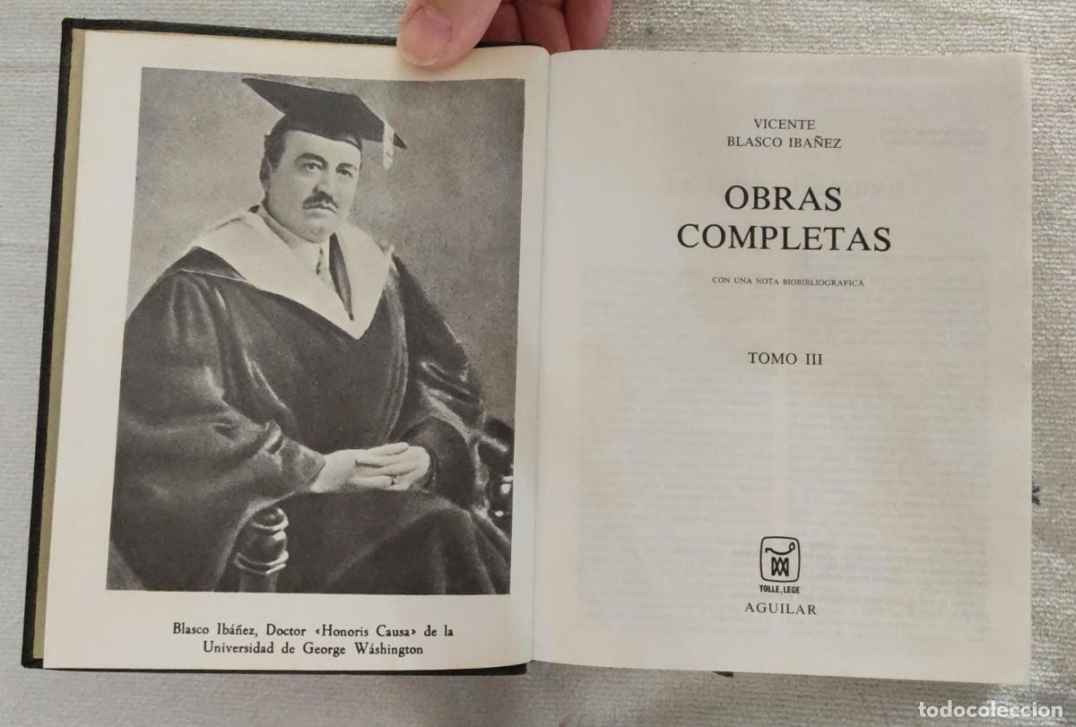 Libros antiguos: VICENTE BLASCO IBA&Ntilde;EZ. - Foto 5