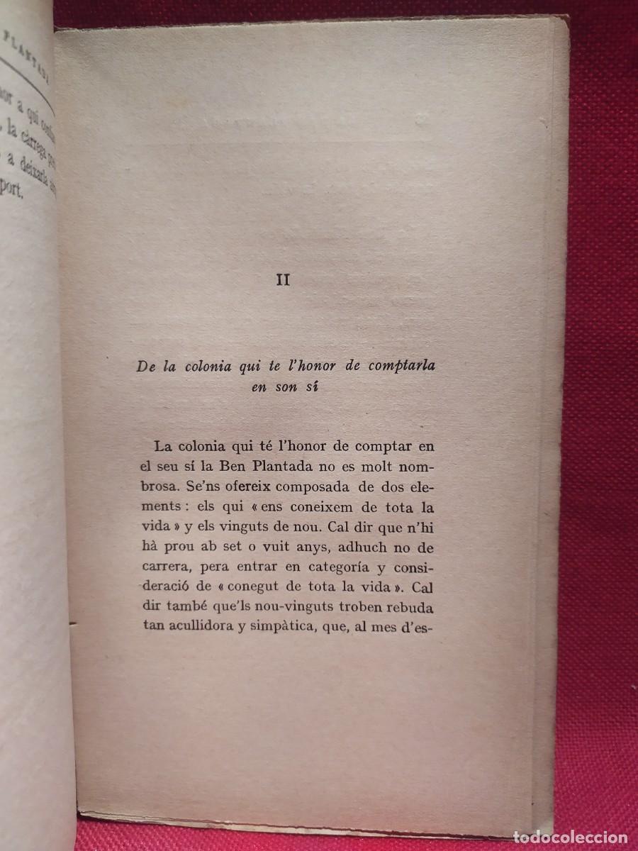 Libros antiguos: 1912. La ben plantada. Xenius. - Foto 7