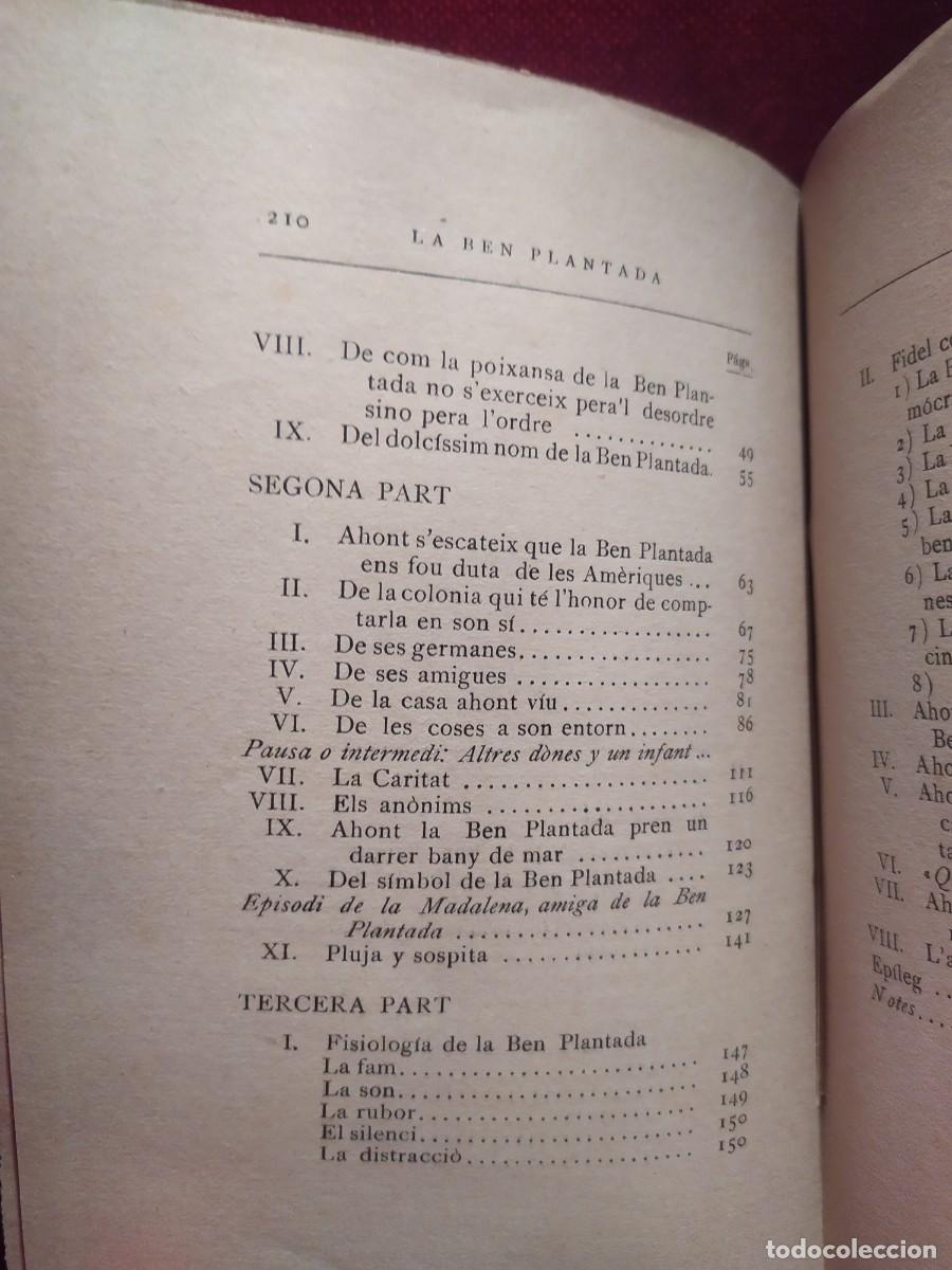 Libros antiguos: 1912. La ben plantada. Xenius. - Foto 10