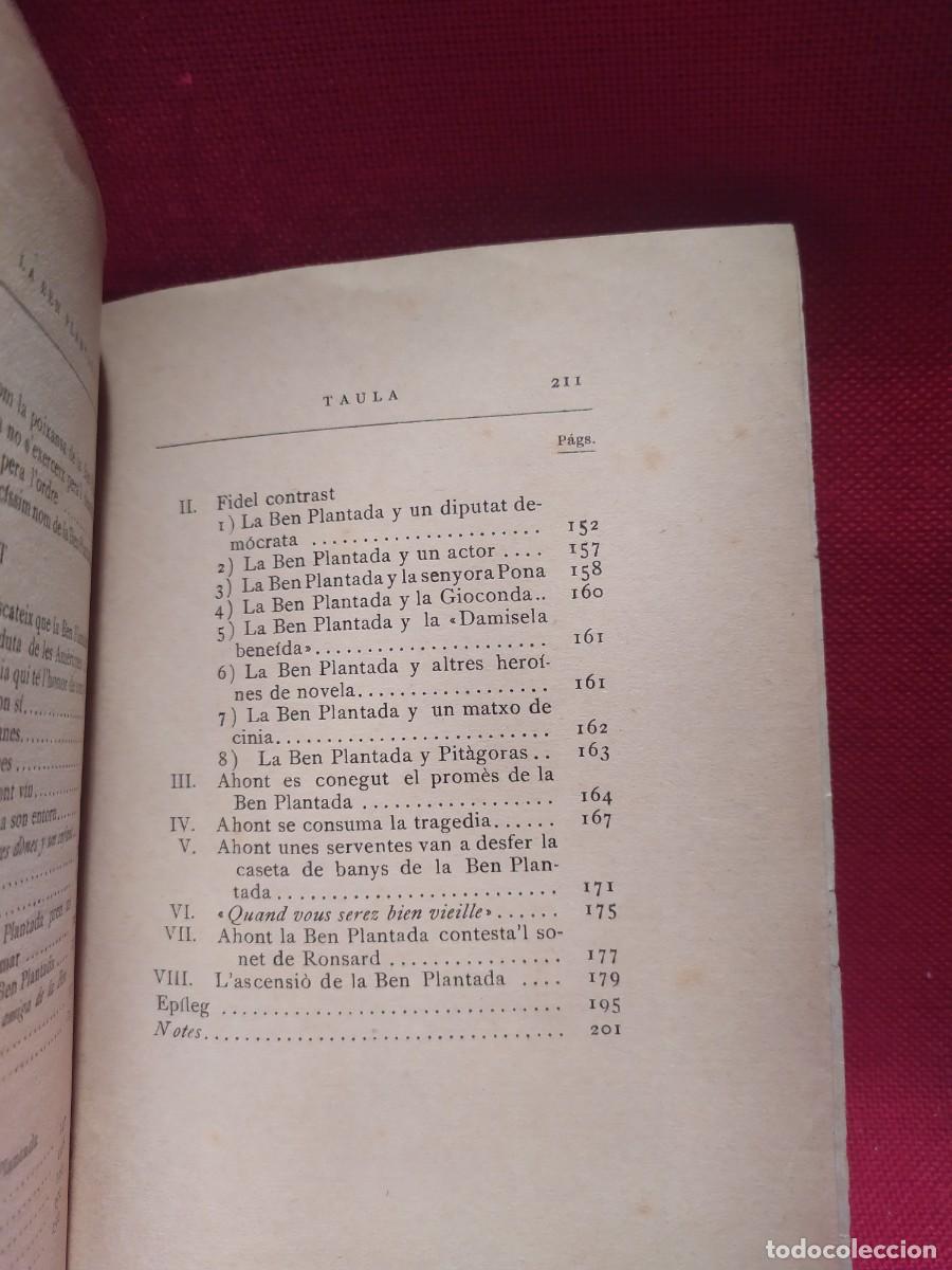 Libros antiguos: 1912. La ben plantada. Xenius. - Foto 11