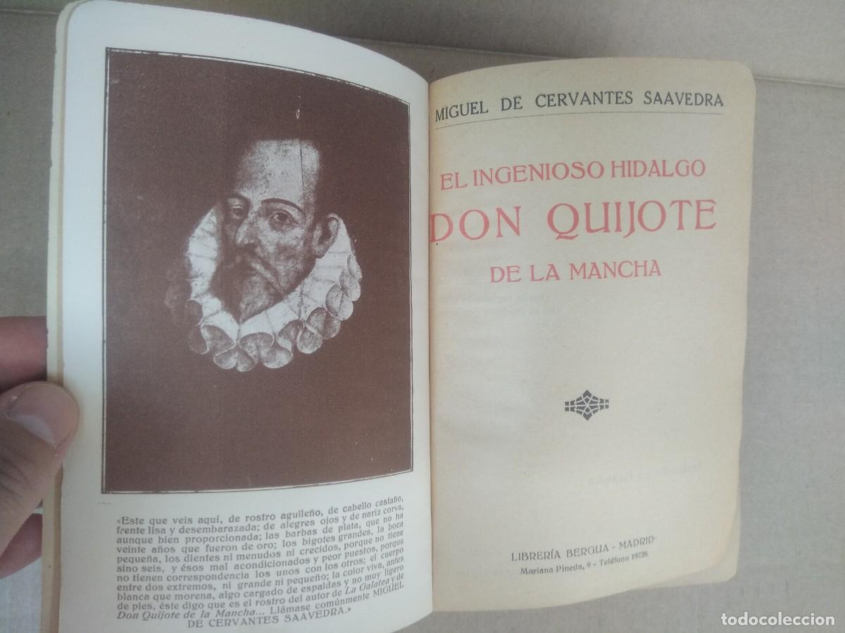 Libros antiguos: Antiguo libro Don quijote de la mancha- Cervantes - Foto 9