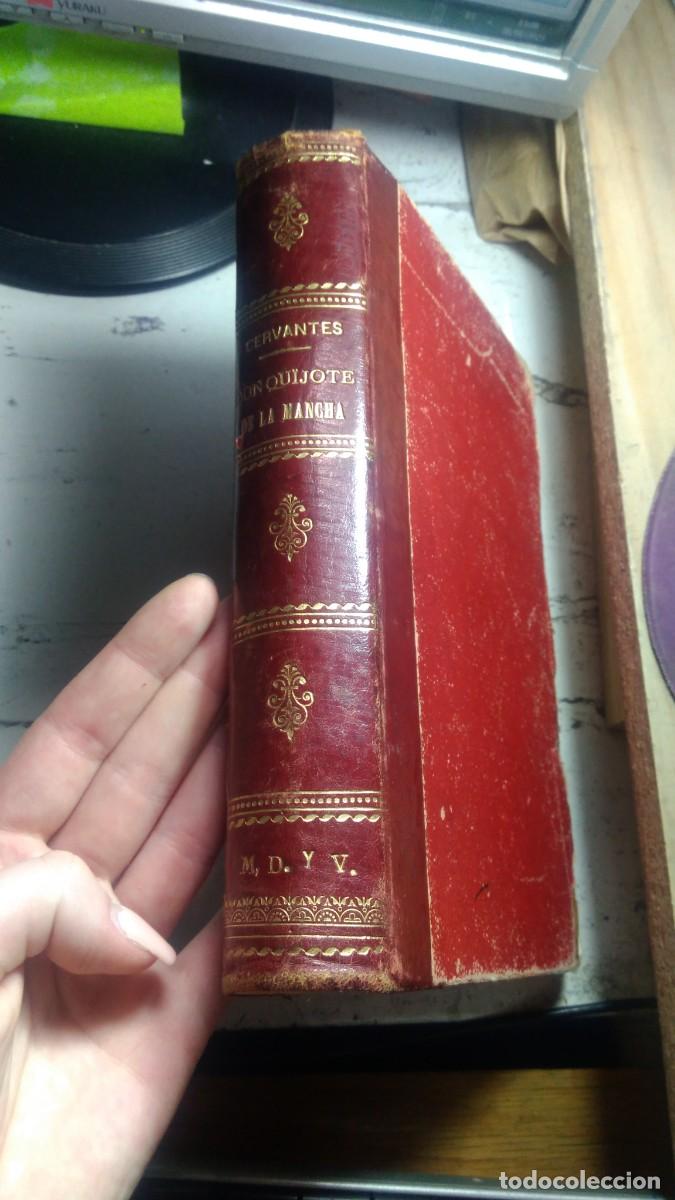Libros antiguos: DON QUIJOTE DE LA MANCHA, CERVANTES, M, D. Y V. - Foto 2