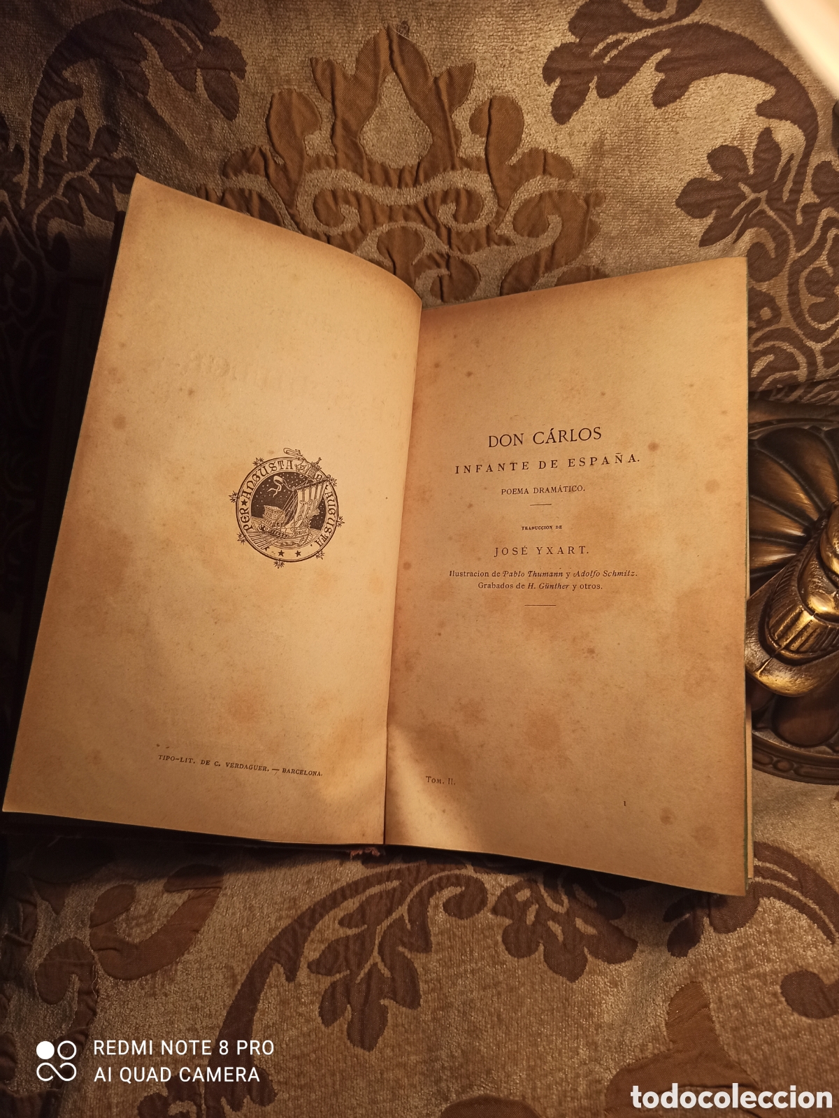 Libros antiguos: Libro 1882. - Foto 6