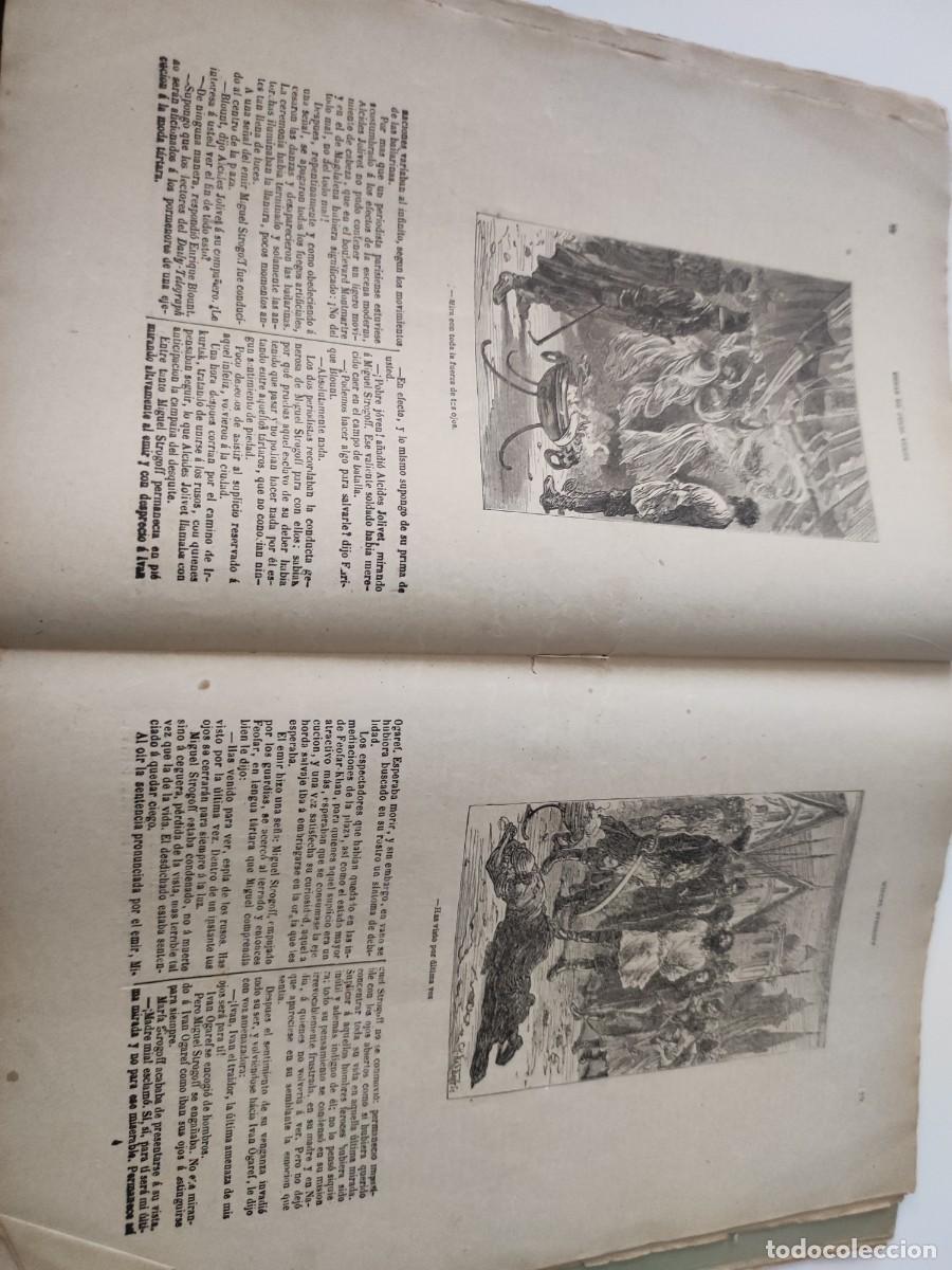 Libros antiguos: Miguel Strogoff. Julio Verne. - Foto 6