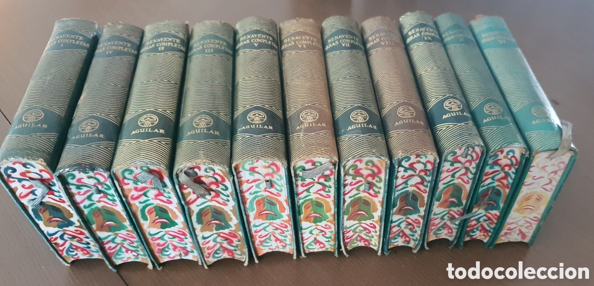 Libros antiguos: Obras completas de Jacinto Benavente 11 tomos - Foto 1