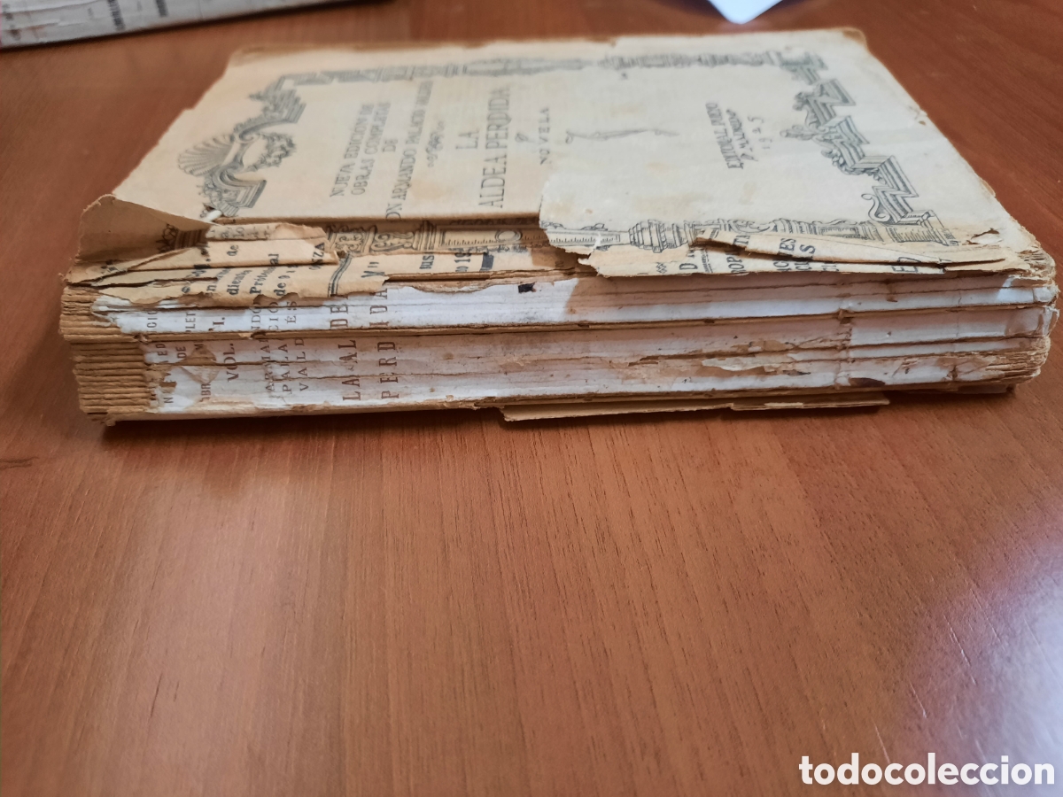 Libros antiguos: La aldea perdida, Palacio Vald&eacute;s, 1925. Editorial Pueyo - Foto 3