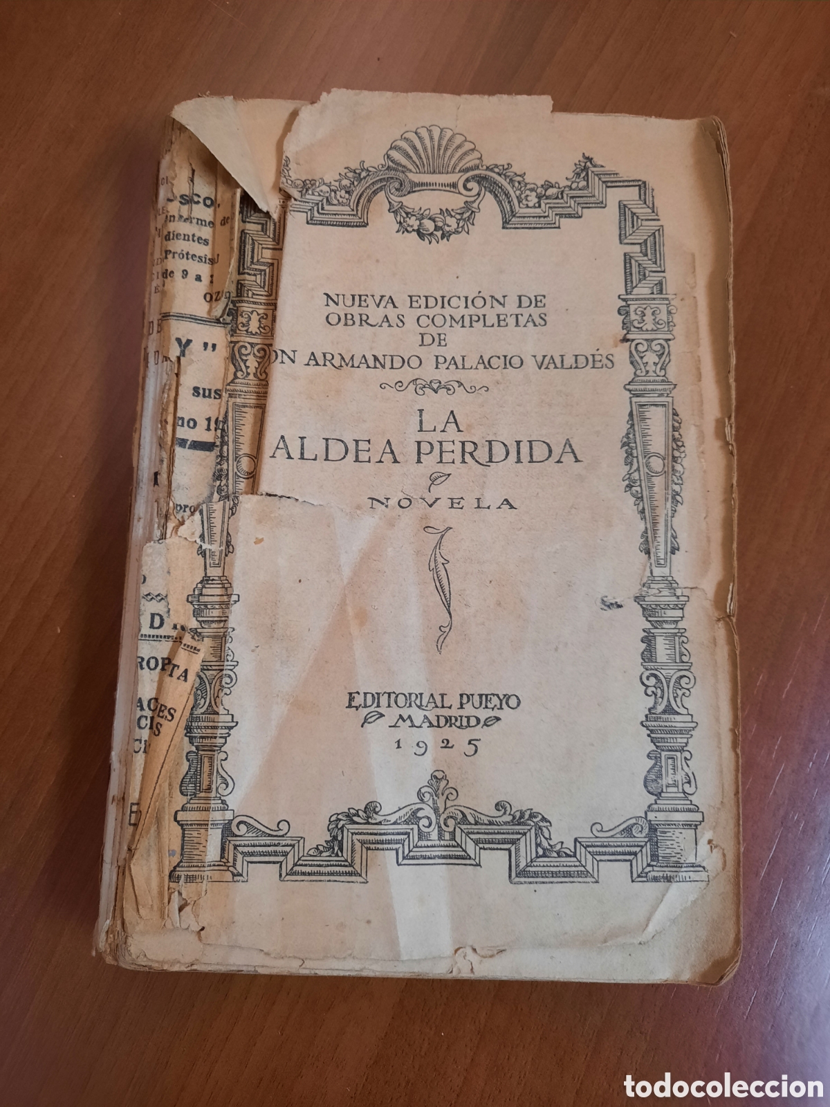 Libros antiguos: La aldea perdida, Palacio Vald&eacute;s, 1925. Editorial Pueyo - Foto 1
