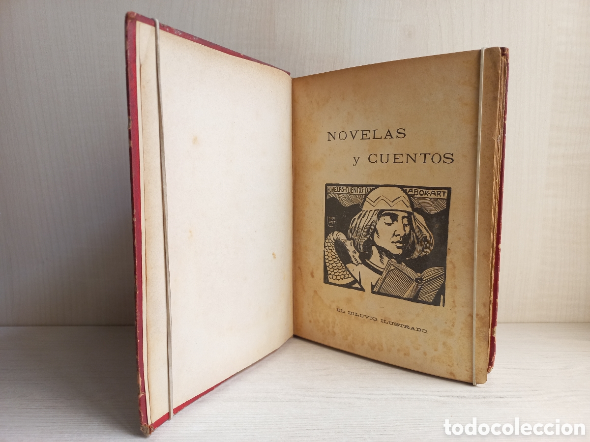 Libros antiguos: Novelas y cuentos. El diluvio ilustrado. - Foto 4