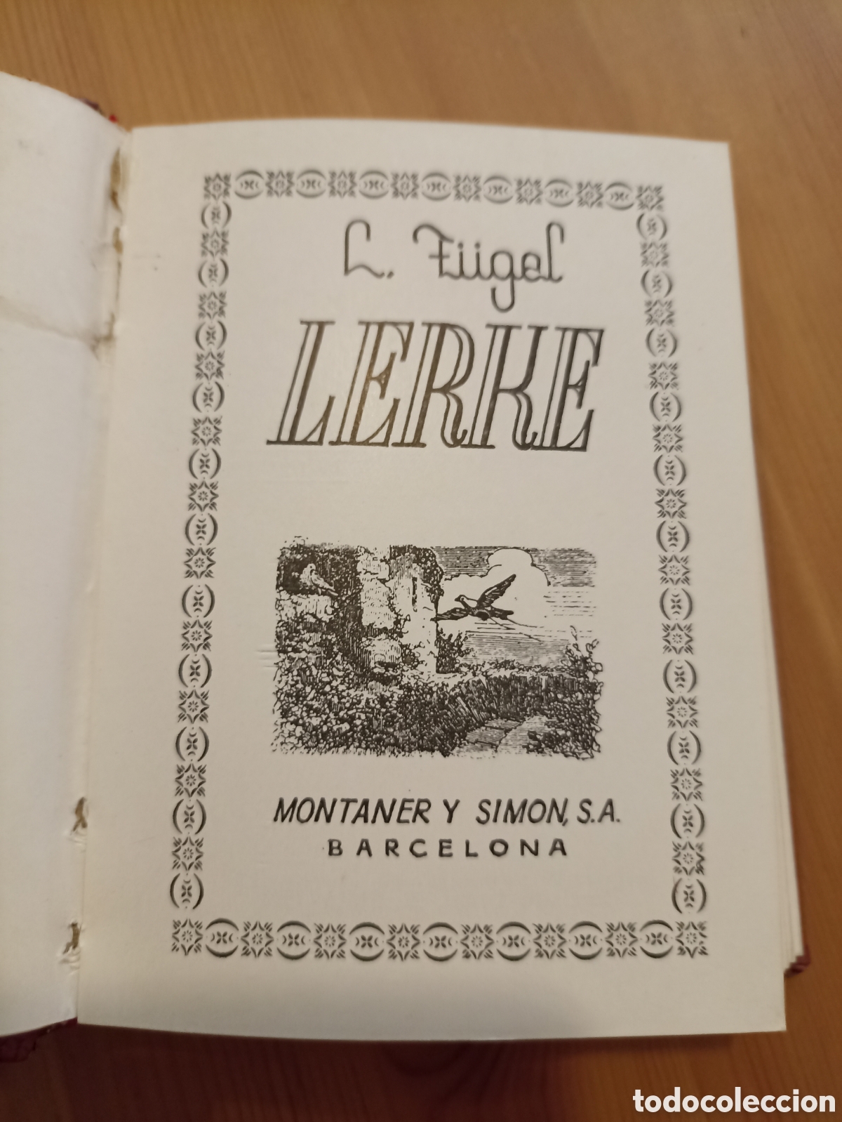 Libros antiguos: Lerke. Tugel. Barcelona 1968 - Foto 1