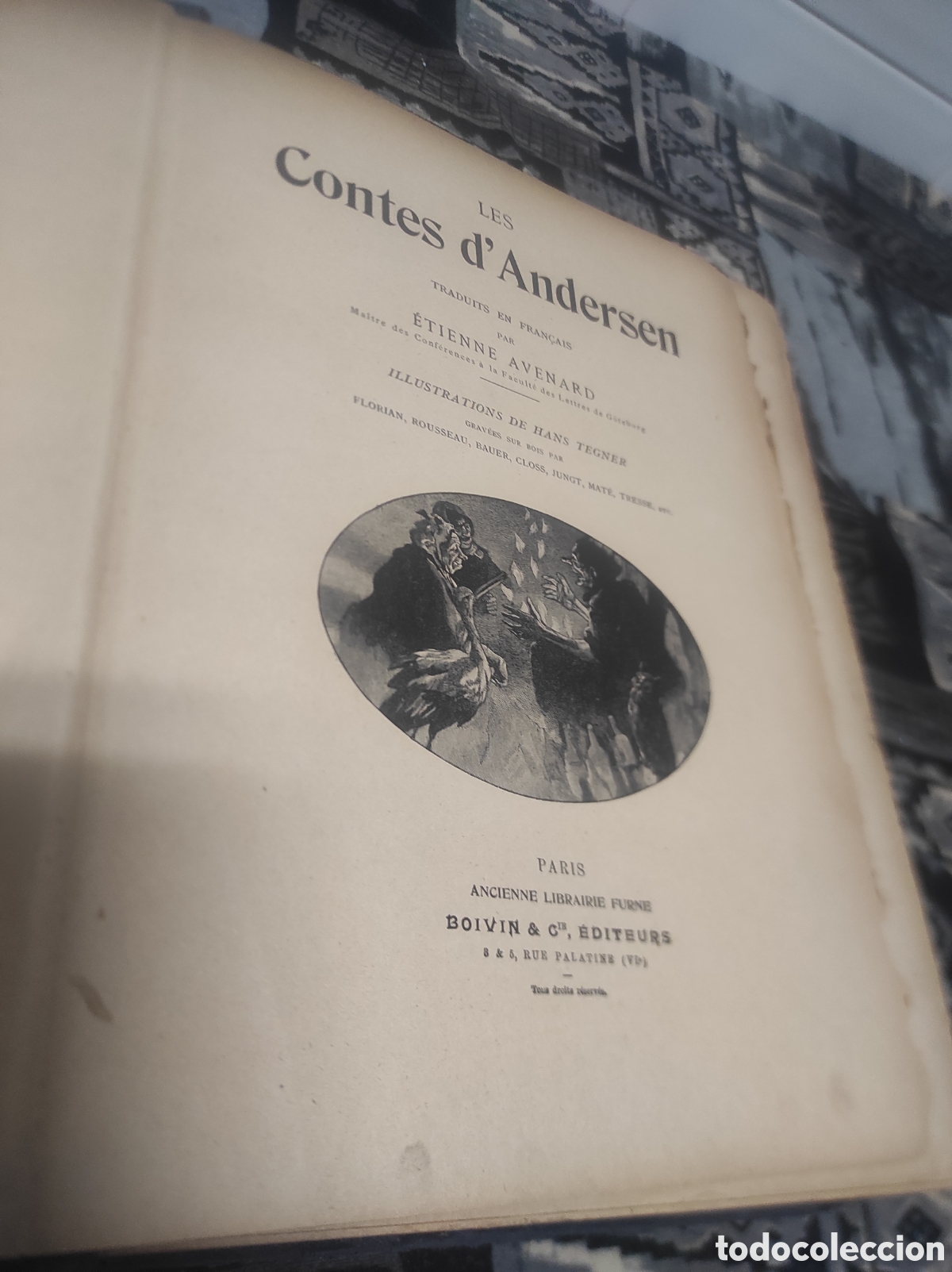 Libros antiguos: Les contes D Andersen - Foto 7