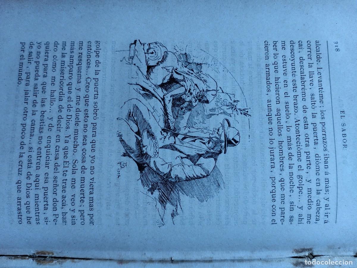 Libros antiguos: El sabor de la tierruca Pereda 1882 - Foto 9
