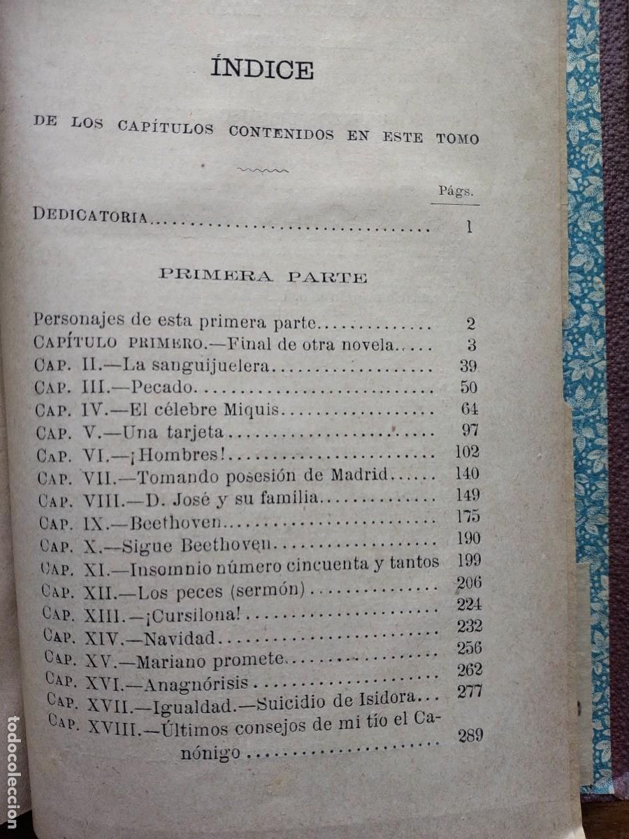 Libros antiguos: La desheredada Gald&oacute;s 1890, dos tomos - Foto 5