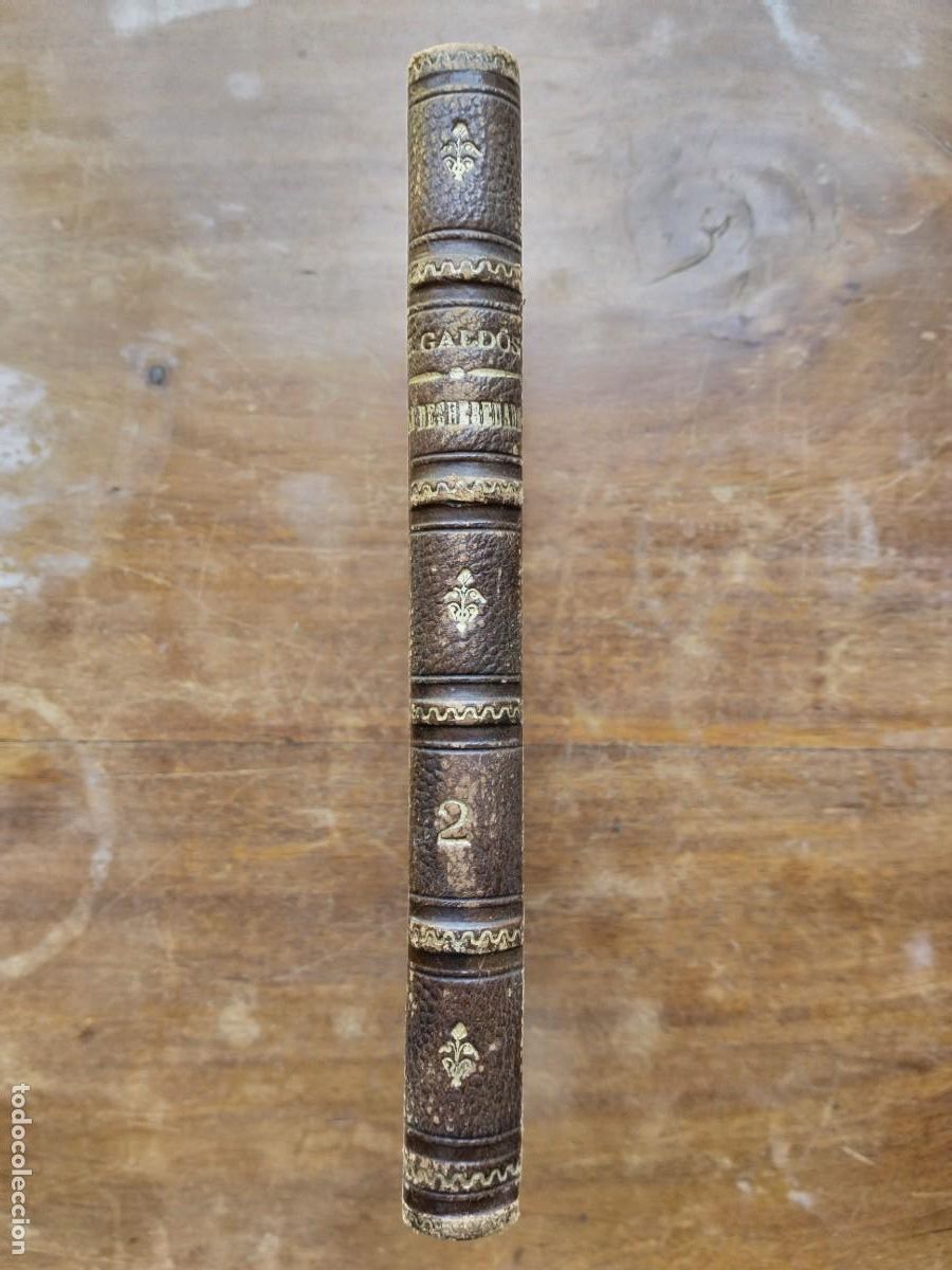 Libros antiguos: La desheredada Gald&oacute;s 1890, dos tomos - Foto 7
