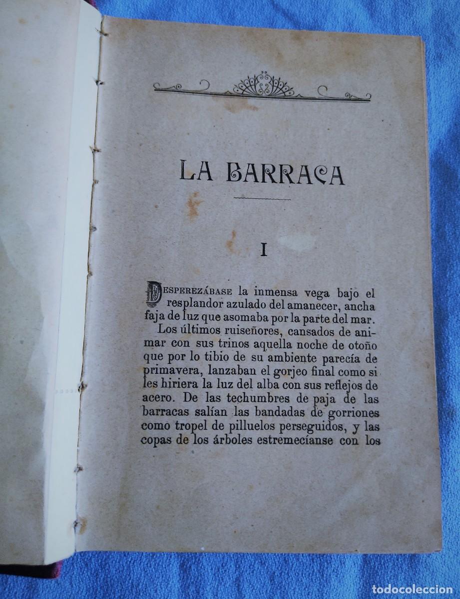 Libros antiguos: ANTIGUO LIBRO DE BLASCO IBA&Ntilde;EZ LA BARRACA - Foto 3