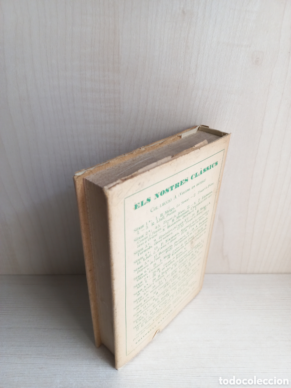 Libros antiguos: Libre de evast e Blanquerna. Ramon Llull. Editorial Barcino, col-lecci&oacute; els nostres classics, 1935. - Foto 3