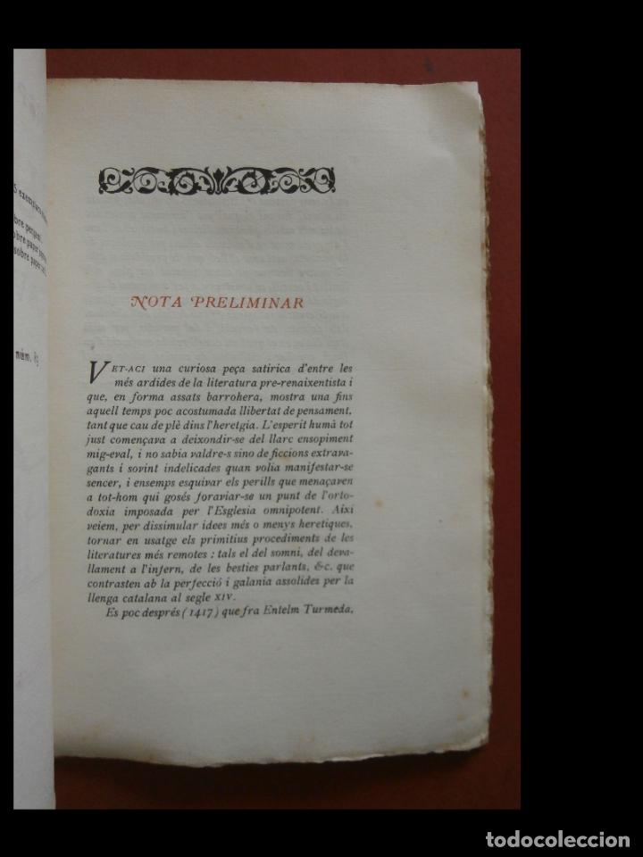 Libros antiguos: Disputacio den Buch a son cavall - Foto 2