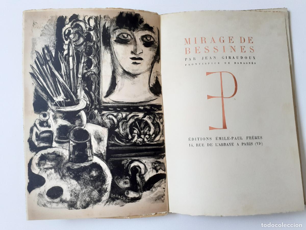 Libros antiguos: &rdquo;Mirage de Bessines&rdquo; de JEAN GIRAUDOUX (1931) - Foto 2