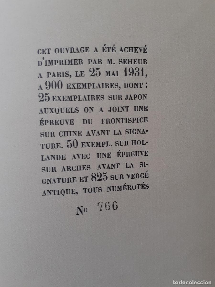 Libros antiguos: &rdquo;Mirage de Bessines&rdquo; de JEAN GIRAUDOUX (1931) - Foto 3