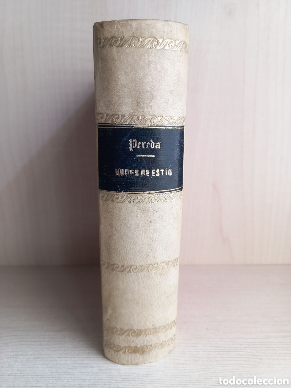Libros antiguos: Nubes de est&iacute;o. Jos&eacute; Maria de Pereda. Tello, 1894. - Foto 1