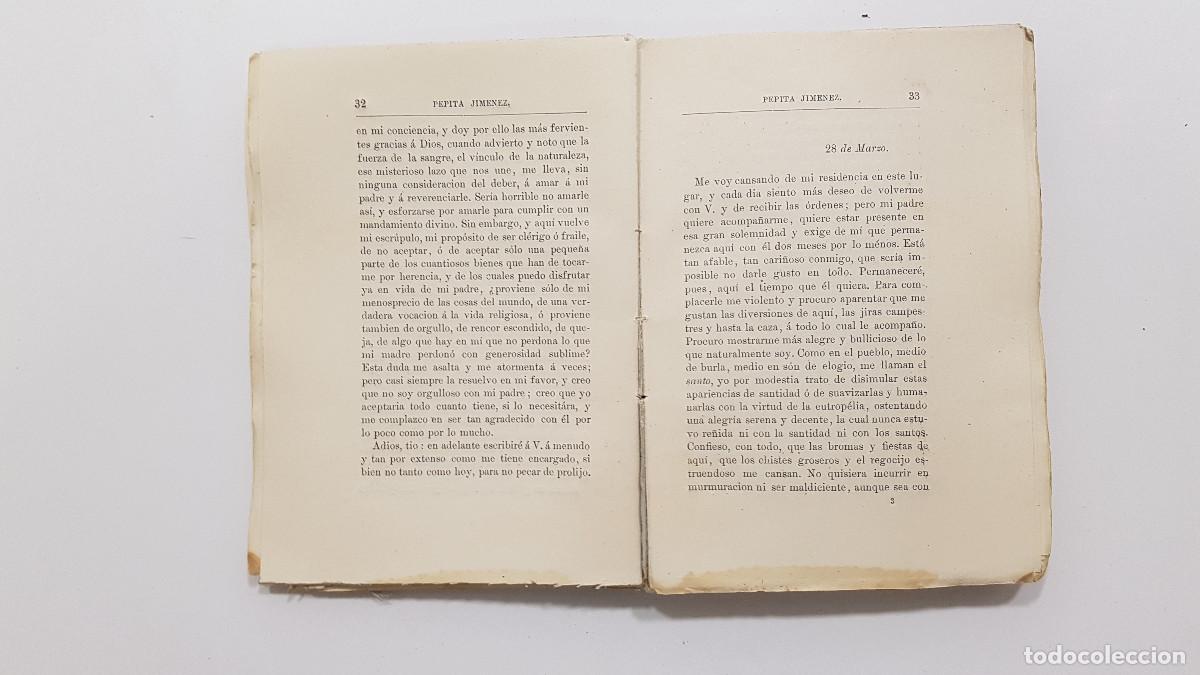 Libros antiguos: Juan Valera. 1880. PEPITA JIMENEZ - Foto 9