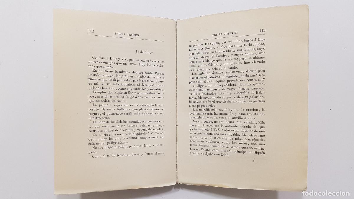 Libros antiguos: Juan Valera. 1880. PEPITA JIMENEZ - Foto 10