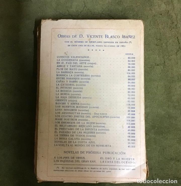 Libros antiguos: LA BARRACA, V. BLASCO IBA&Ntilde;EZ - Foto 4