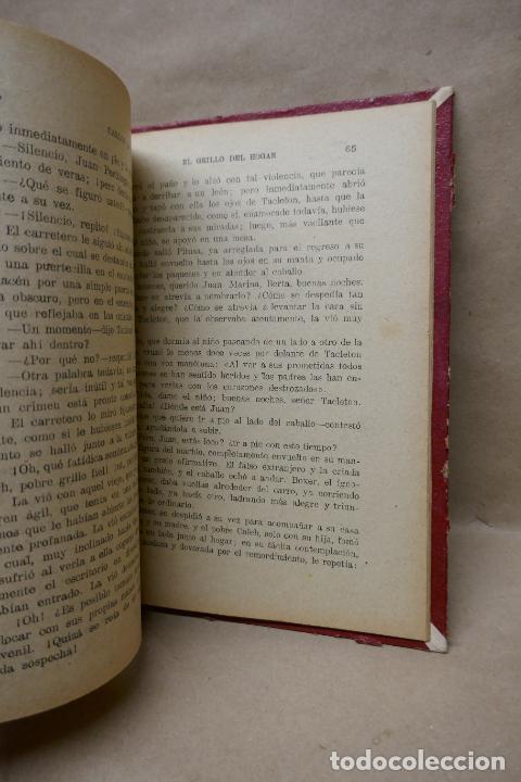 Libros antiguos: El grillo del hogar - Carlos Dickens (A&Ntilde;O 1900?) - Foto 8