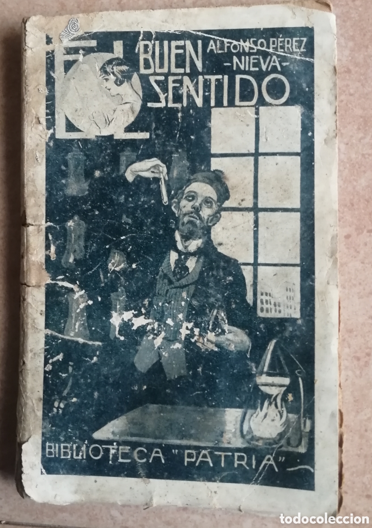 Libros antiguos: Lote 8 novelas Biblioteca patria - Foto 6