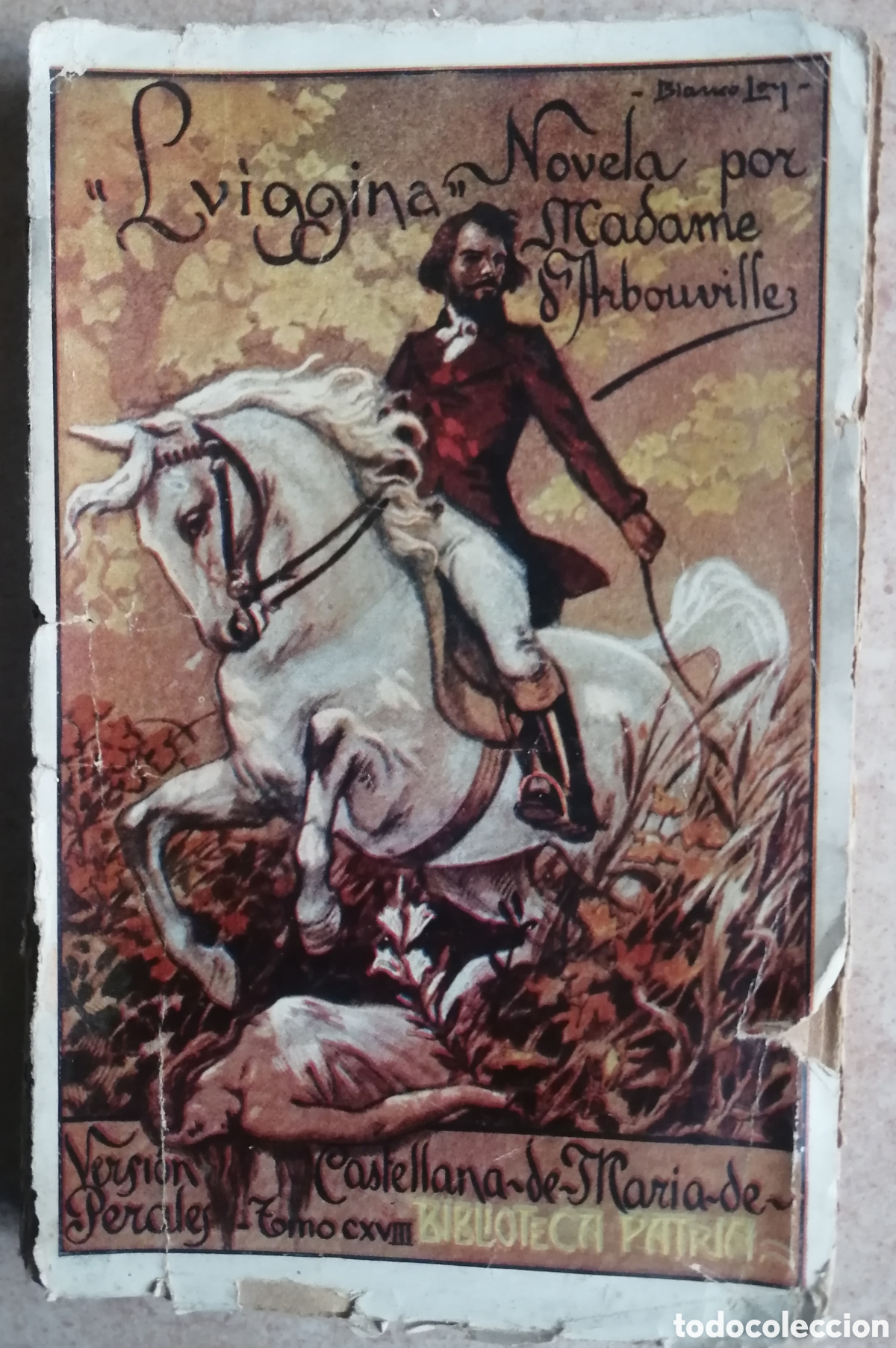 Libros antiguos: Lote 8 novelas Biblioteca patria - Foto 19